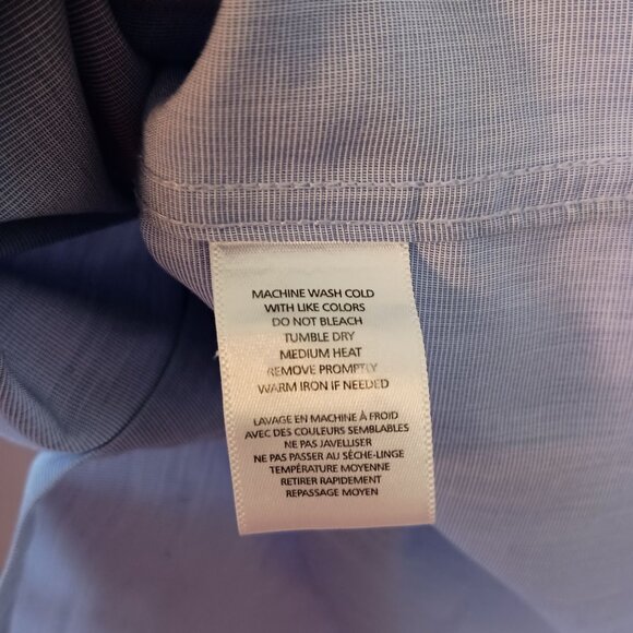 UNTUCKit Light Blue Men's Shirt - Picture 5 of 6